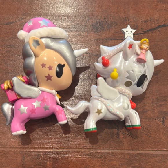 tokidoki Other - Tokidoki Unicorno Christmas Figures
